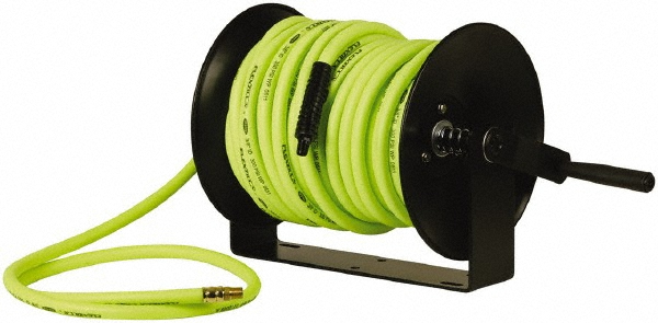 CoxReels Hose Reel without Hose: 1/2" ID Hose, 100' Long - 1125P-4-6-E