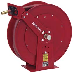 Reelcraft Hose Reel with Hose: 1/2" ID Hose x 75', Spring Retractable - HD78075 OLP