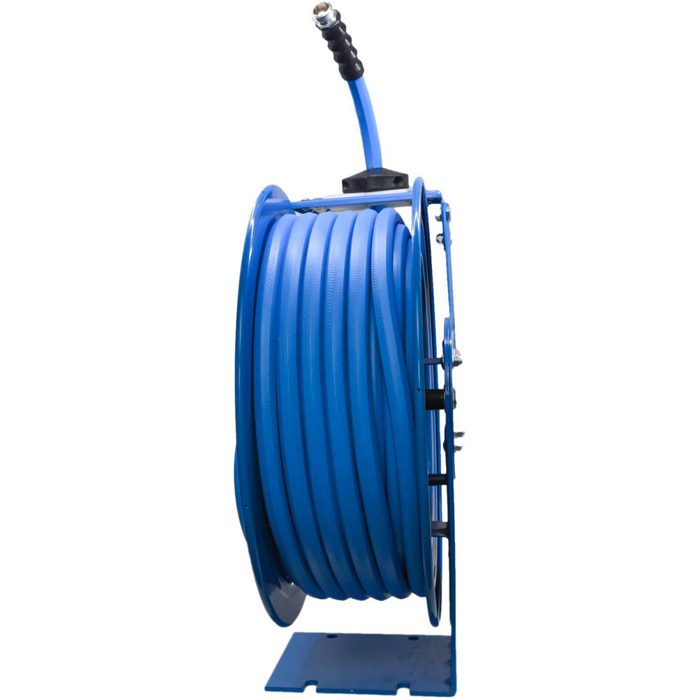 BluBird BluBird 3/8" x 50' Rubber Air Hose Dual Arm Reel - BBRDA3850