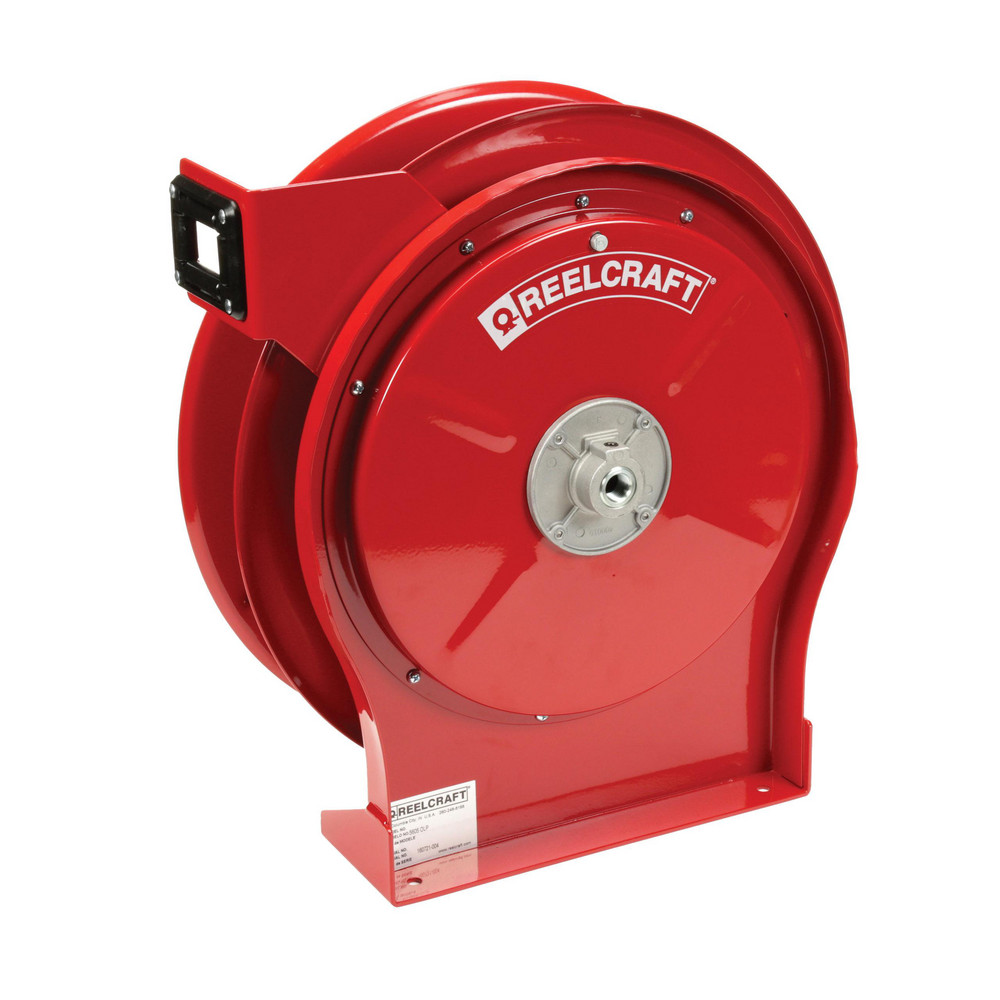 Reelcraft Hose Reel without Hose: 3/8" ID Hose, 50' Long, Spring Retractable - 5605 OLP