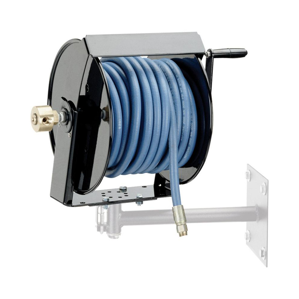 CoxReels Hose Reel without Hose: 3/8" ID Hose, 100' Long, Hand Crank - SM12-3-100