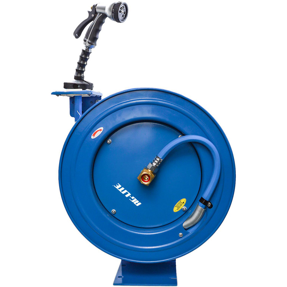 BluBird BluBird 1/2" x 50' Retractable Rubber Air Hose Reel - BBR1250