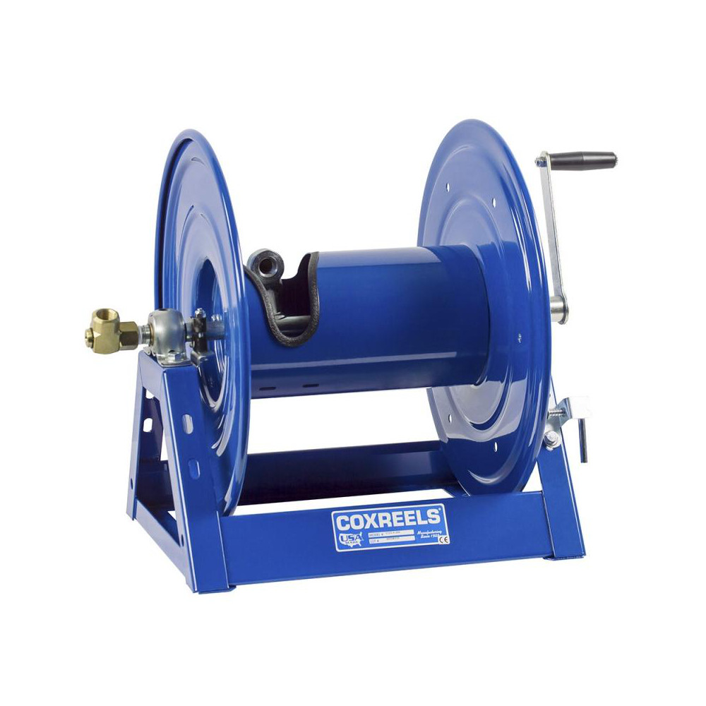 Reelcraft Hose Reel without Hose: 3/8" ID Hose, 50' Long, Hand Crank - CT6050HN