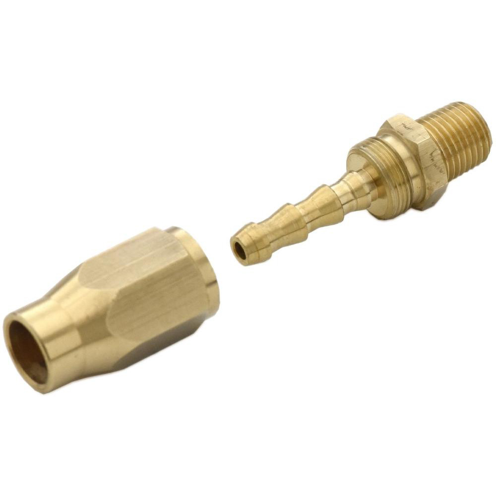 BluBird Air Hose Accessories: Accessory Type: Air Hose Assembly Repair Fitting; For Use With: Air Hose; Material: Brass; Additional Information: 6 month warranty - FFFX38
