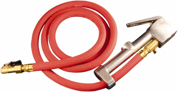 Milton 160 Max psi Closed Check Aluminum/EPDM Inflator Gauge - 518