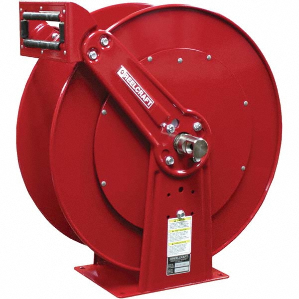 Reelcraft Hose Reel without Hose: 3/4" ID Hose, 75' Long, Spring Retractable - FD83000 OLP