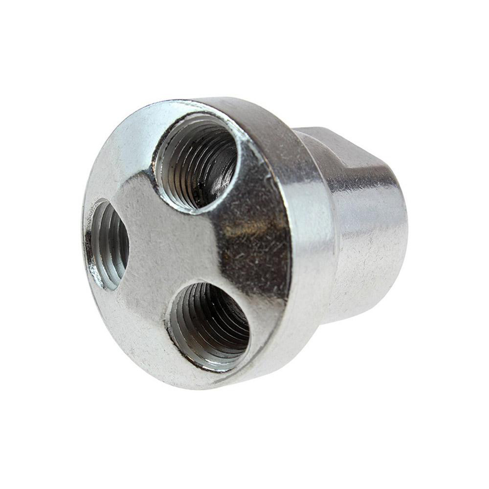 Legacy Air Hose End Fitting & Bend Restrictor: Black Anodized Aluminum - RP900625M