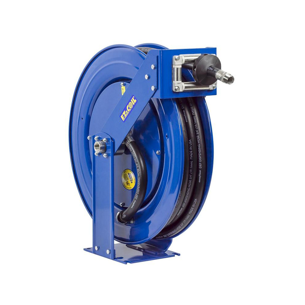 CoxReels Hose Reel with Hose: 3/4" ID Hose x 50', Spring Retractable - EZ-TSH-550-DF-BBX