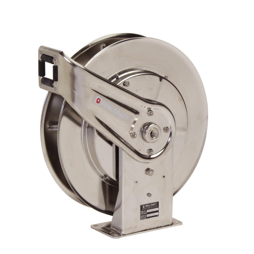 Reelcraft Hose Reel without Hose: 1/2" ID Hose, 50' Long, Spring Retractable - 7800 OMS
