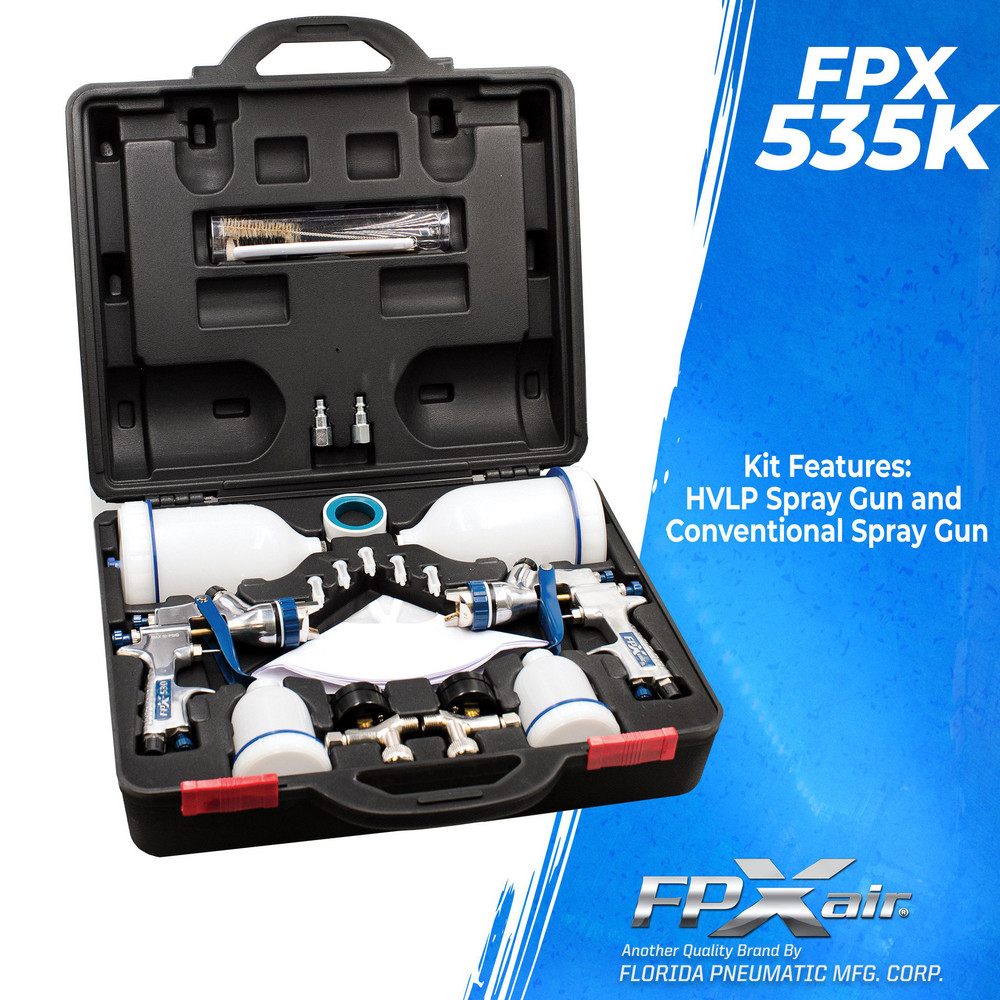 FPXAir Pneumatic Oil Guns: 0.25 in, NPT, 4.00 SCFM, 40.000 psi - FPX-535K