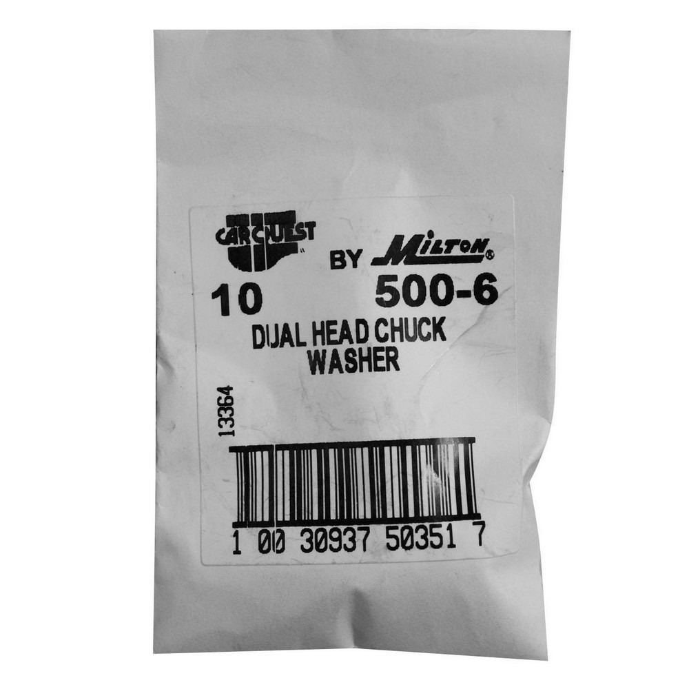 Milton Air Chuck Accessories: Dual Head Air Chuck Washer, Seal Chuck Head When Inflating Tires, Buna N Seal - 500-6