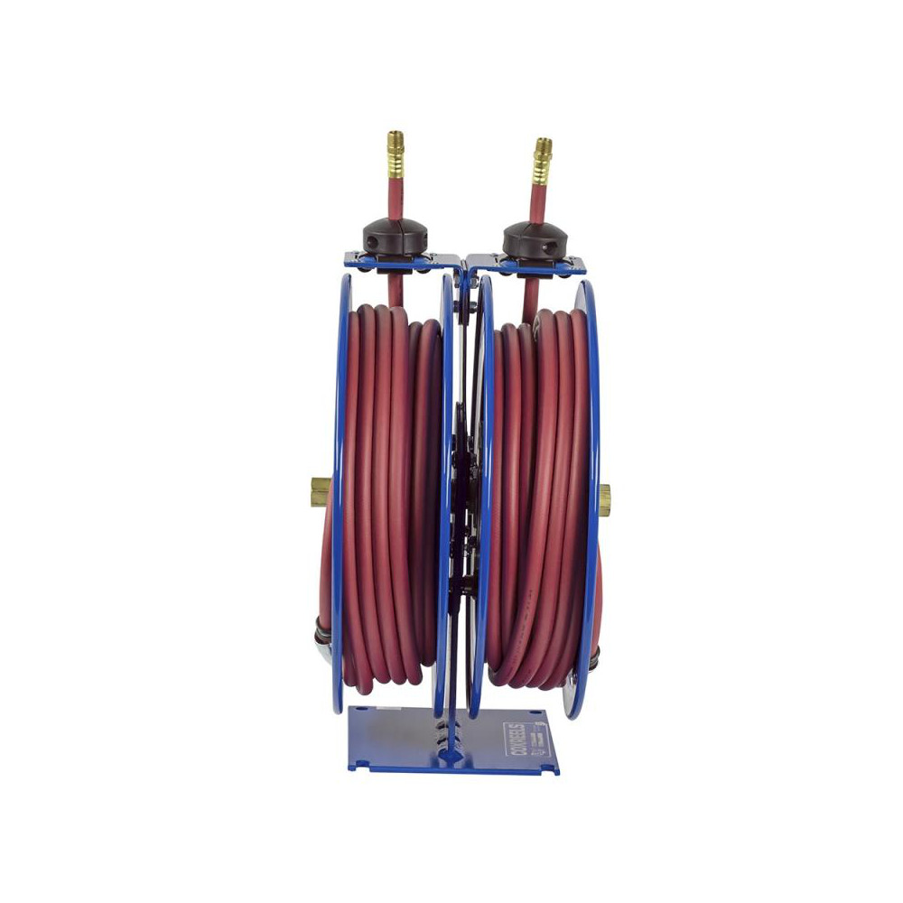 CoxReels Hose Reel with Hose: 1/2" ID Hose x 25', Spring Retractable - C-LP-425-425