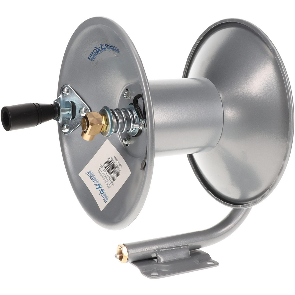 PRO-SOURCE Hose Reel without Hose: 3/8" ID Hose, 50' Long - 2840035055PRO