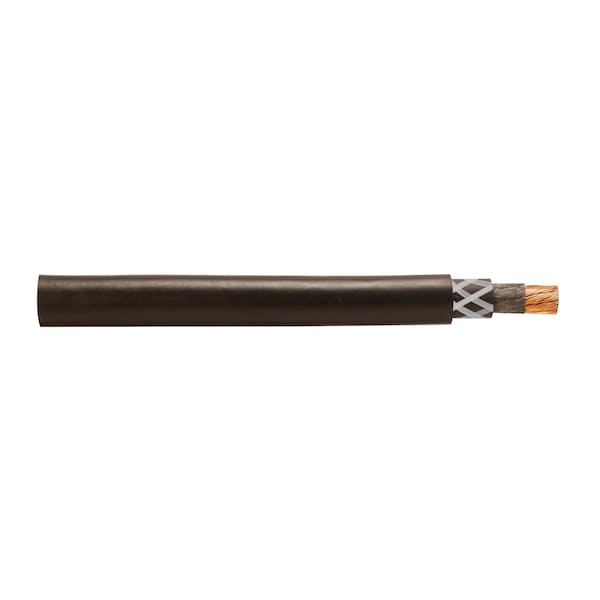 Prysmian Type W Mining Cable, 4/0 AWG, 1 Conductor, 259 Strand, 2kV, Black, Sold by the FT - 83040.99.01