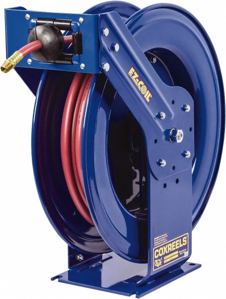 CoxReels Hose Reel with Hose: 3/4" ID Hose x 35', Spring Retractable - EZ-TSH-535