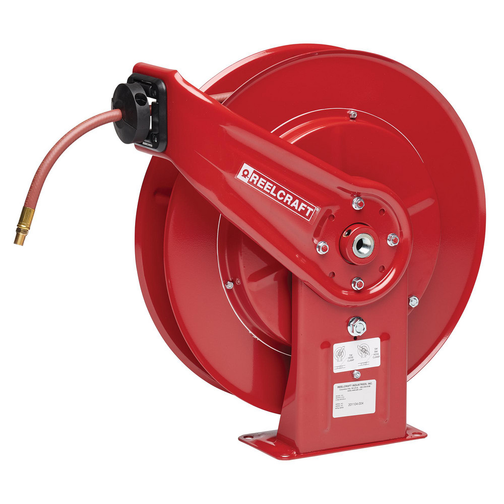 CoxReels Hose Reel with Hose: 3/8" ID Hose x 25', Spring Retractable - EZ-SR15-L325