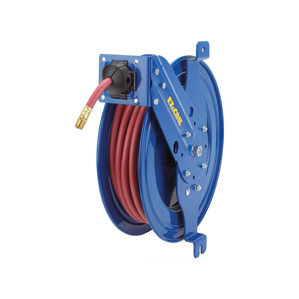 CoxReels Hose Reel without Hose: 3/8" ID Hose, 25' Long - EZ-SG13L-L325
