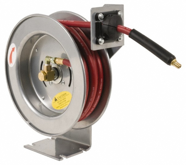 CoxReels Hose Reel without Hose: 3/4" ID Hose, 100' Long, Hand Crank - 117-5-100