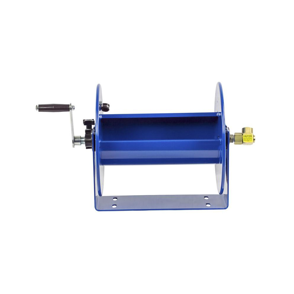 CoxReels Hose Reel without Hose: 3/4" ID Hose, 100' Long, Hand Crank - 117-5-100