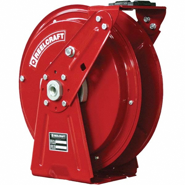 Reelcraft Hose Reel without Hose: 3/8" ID Hose, 70' Long - DP7600 OLP