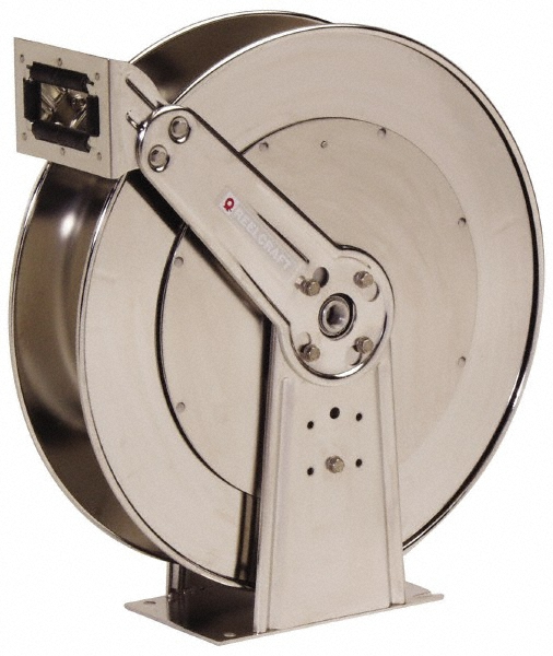 Reelcraft Hose Reel without Hose: 50' Long, Spring Retractable - D84000 OLS