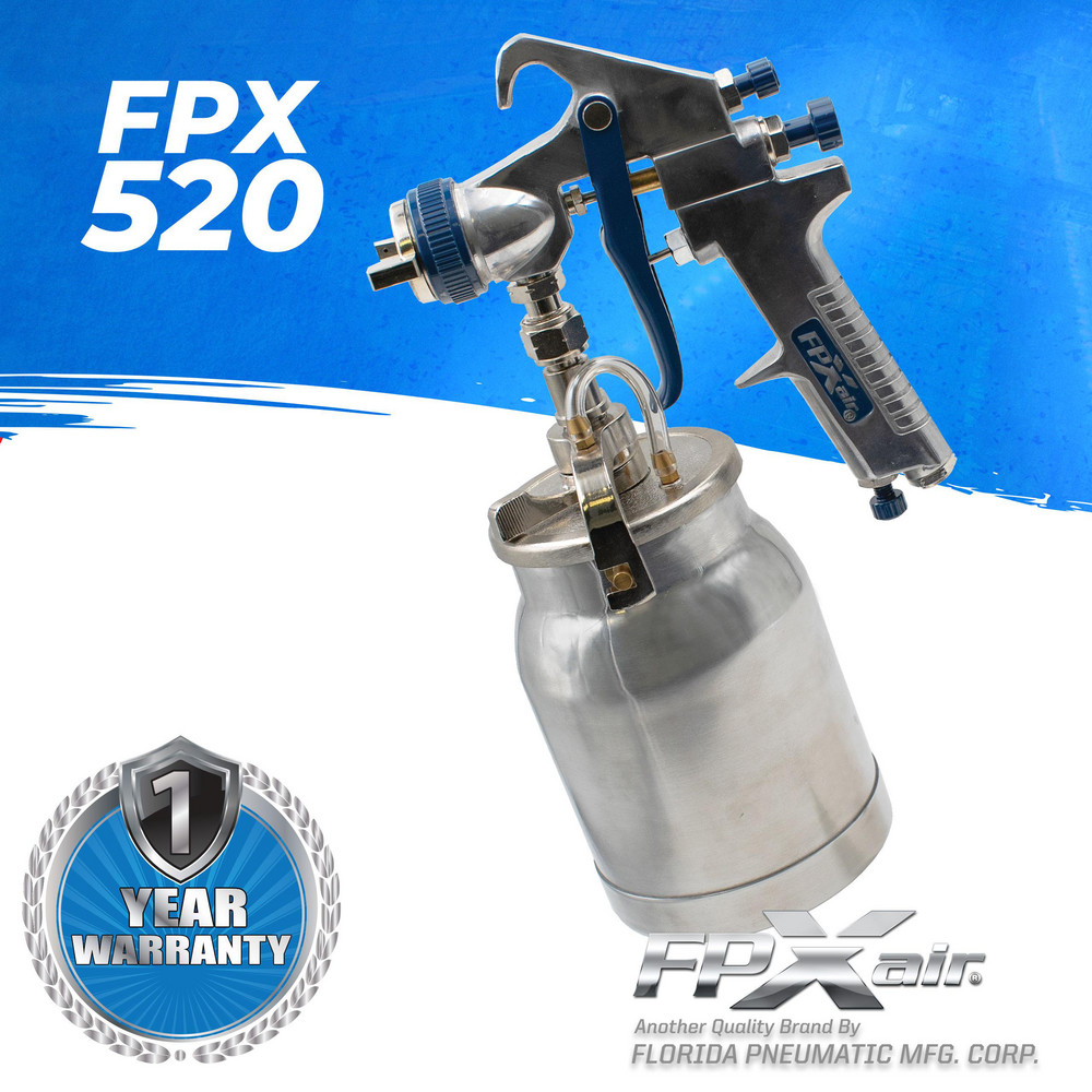 FPXAir Pneumatic Oil Guns: 0.25 in, NPT, 4.00 SCFM, 45.000 psi - FPX-520