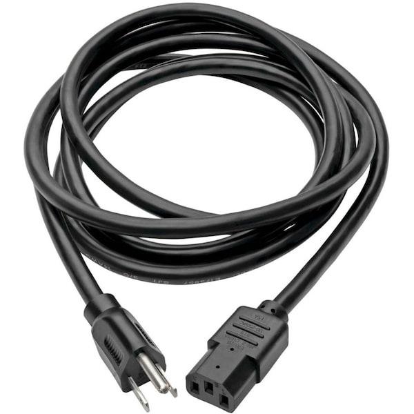 Tripp Lite Power Cord, HD, 5-15P, C13, 15A, 14AWG, 12ft - P007-012