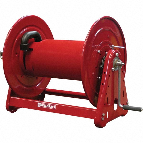 Reelcraft Hose Reel without Hose: 1/2" ID Hose, 50' Long, Spring Retractable - 7800 OLP