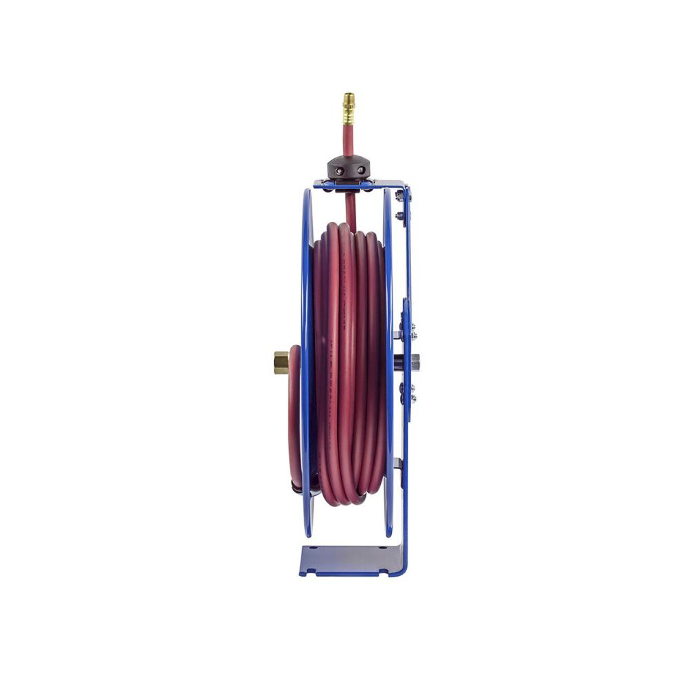 CoxReels Hose Reel with Hose: 1/2" ID Hose x 100', Spring Retractable - EZ-SH-4100-HV