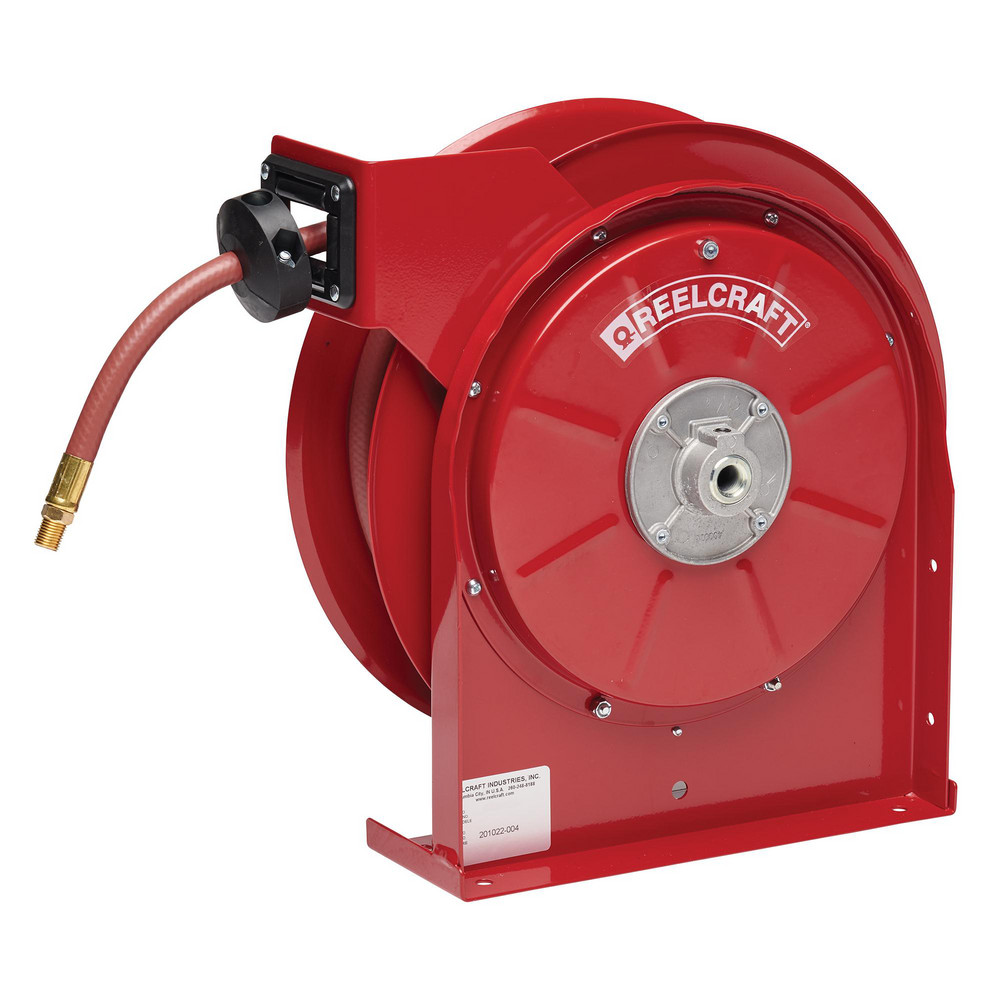 Prevost Hose Reel with Hose: 3/8" ID Hose x 40', Spring Retractable - DPF 1012IS