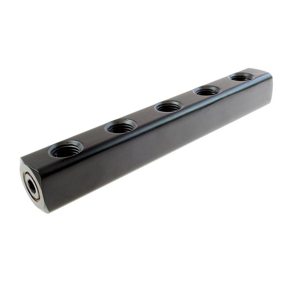 Transair Air Hose 6 Port Push-to-Connect Manifold: Plastic - 6653 40 22 06