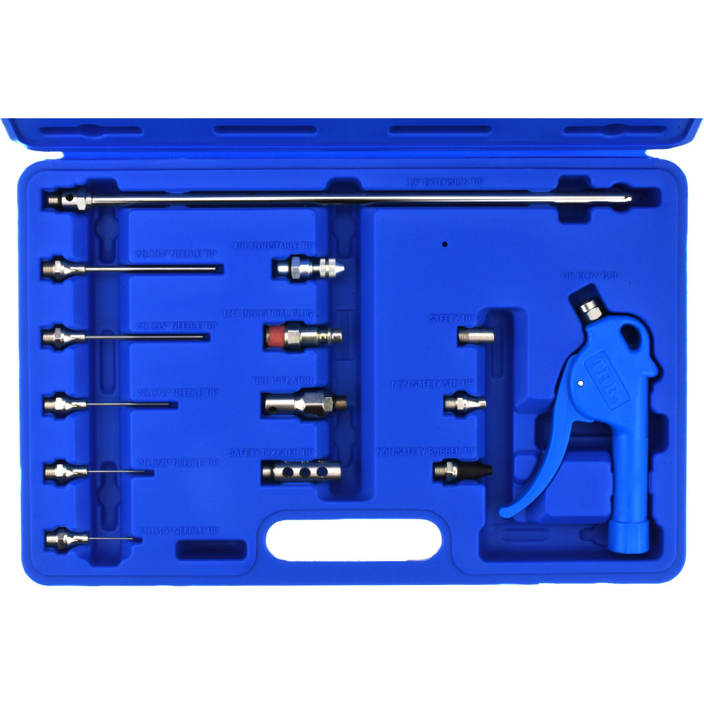 Value Collection 6 Piece Aluminum Body Air Gun Kit - 4010950020