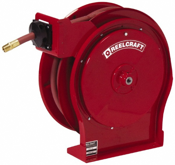 CoxReels Hose Reel with Hose: 3/8" ID Hose x 75', Spring Retractable - TSH-N-375