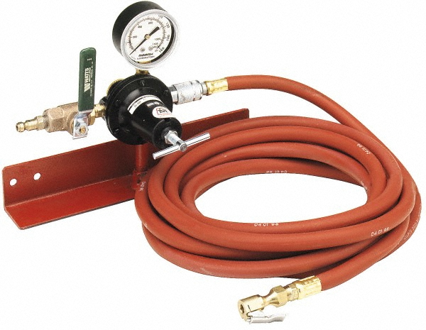 Milton 160 Max psi Closed Check Aluminum/EPDM Inflator Gauge - 550