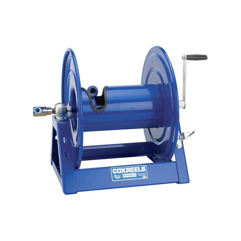 CoxReels Hose Reel without Hose: 1/2" ID Hose, 200' Long - HP1125-4-200-E
