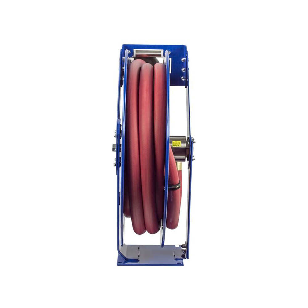 CoxReels Hose Reel with Hose: 1" ID Hose x 35', Spring Retractable - TSHF-N-635