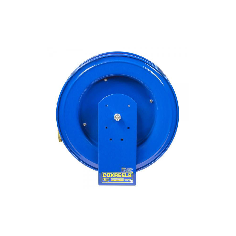 CoxReels Hose Reel with Hose: 3/8" ID Hose x 50', Spring Retractable - EZ-E-LP-350