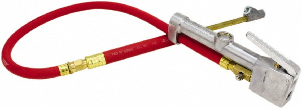 Milton 160 Max psi Closed Check Aluminum/EPDM Inflator Gauge - 517