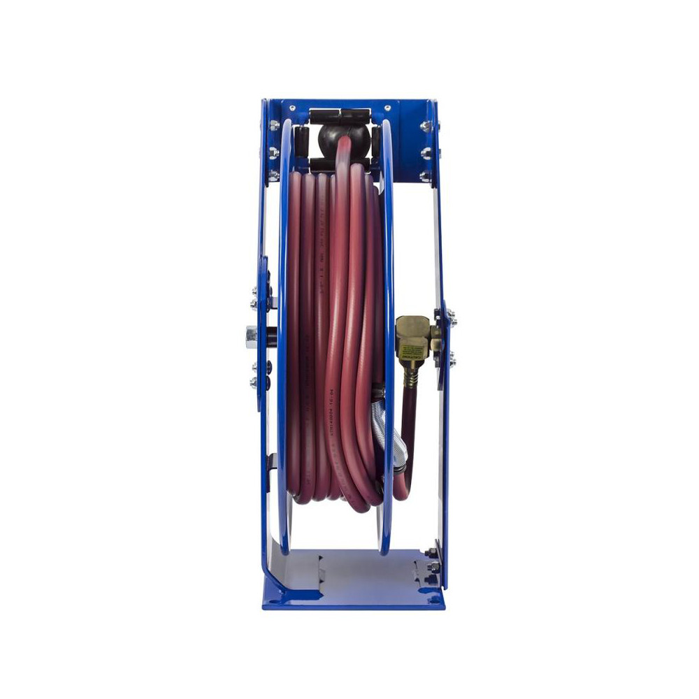CoxReels Hose Reel with Hose: 3/8" ID Hose x 50', Spring Retractable - EZ-TSH-350