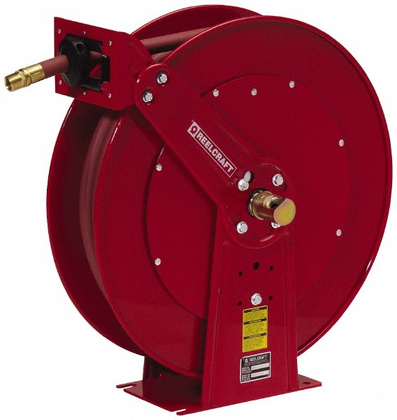 Reelcraft Hose Reel with Hose: 1/2" ID Hose x 35', Spring Retractable - DP5835 OLP