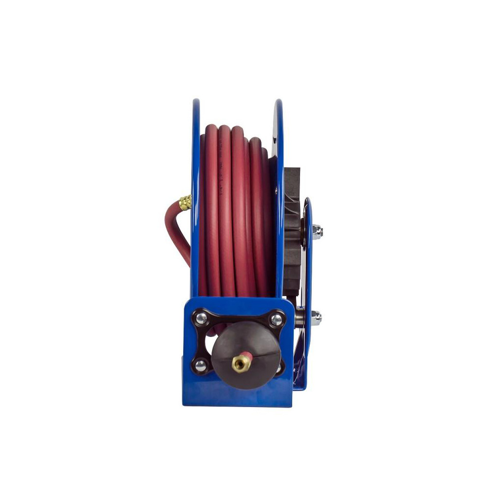 CoxReels Hose Reel with Hose: 3/8" ID Hose x 10', Spring Retractable - LG-LP-310
