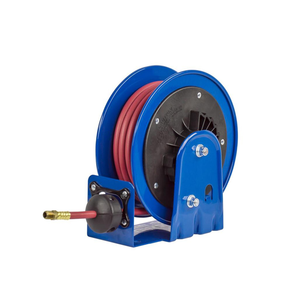 CoxReels Hose Reel with Hose: 3/8" ID Hose x 10', Spring Retractable - LG-LP-310