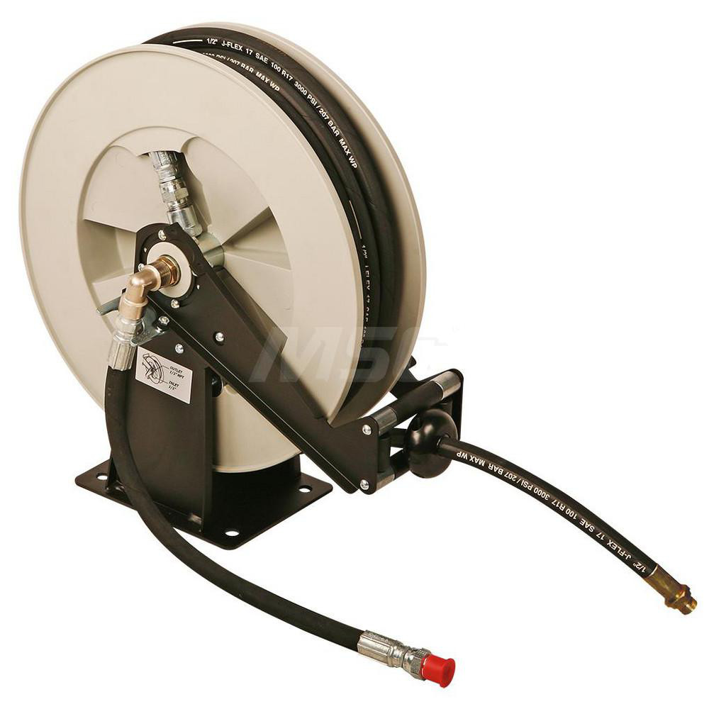 LiquidDynamics Hose Reel with Hose: 1/2" ID Hose x 50' - 43002-50L