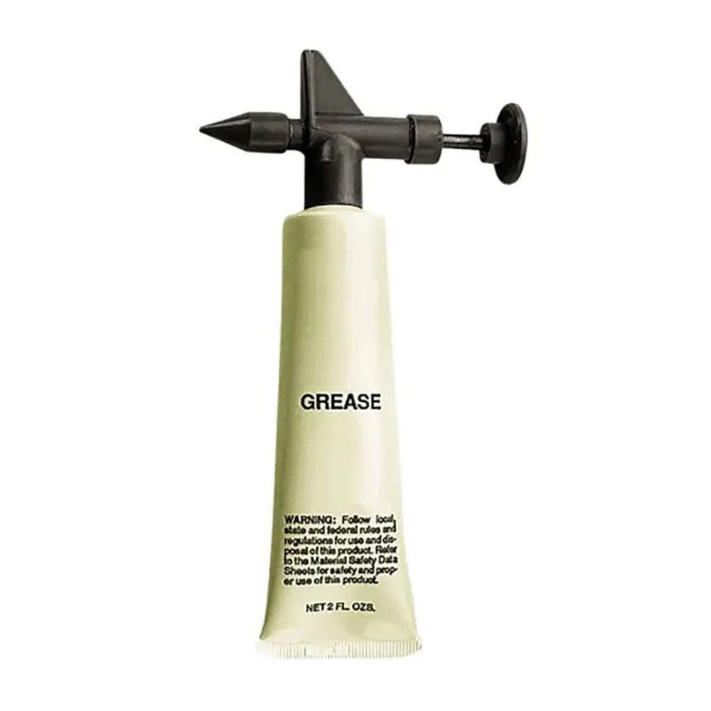 PRO-LUBE Hose Reel with Hose: 1/4" ID Hose x 50', Spring Retractable - HRGRS15M14N-APG