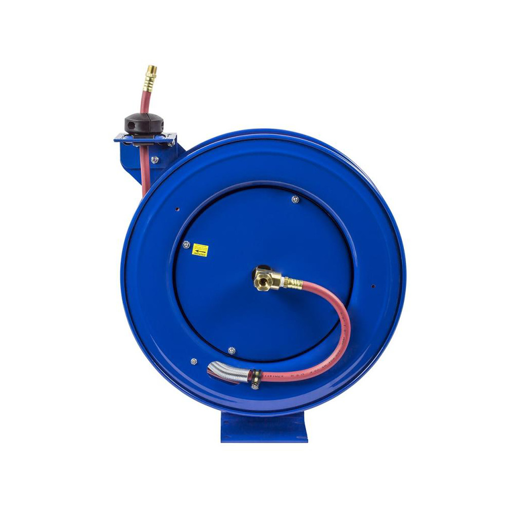 CoxReels Hose Reel with Hose: 3/4" ID Hose x 25', Spring Retractable - SH-N-525-DF-BBX