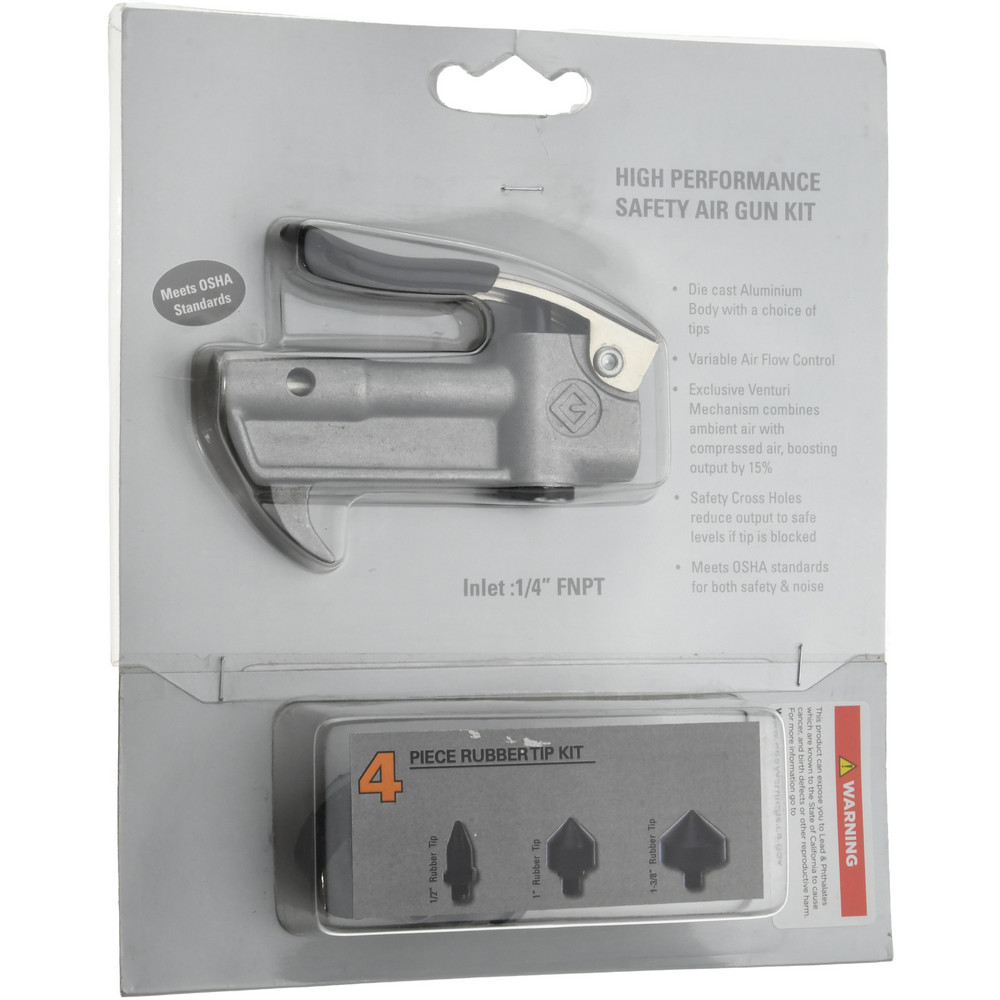 Value Collection 5 Piece Aluminum Body Air Gun Kit - 4010952520