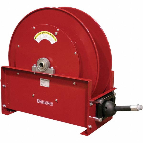 Reelcraft Hose Reel with Hose: 3/4" ID Hose x 50', Spring Retractable - FE9350 OLPBW