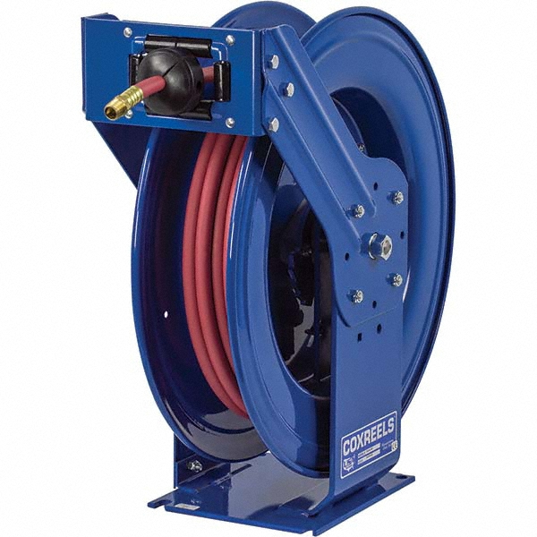 CoxReels Hose Reel with Hose: 3/4" ID Hose x 50', Spring Retractable - TSH-N-550