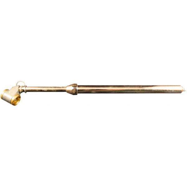 Milton 160 Max psi Closed Check Aluminum/EPDM Inflator Gauge - 551