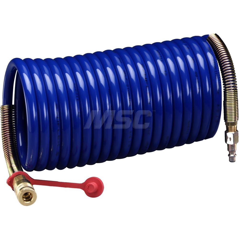 Transair Air Hose Wall Bracket with Ball Valve: Plastic - 6668 25 22